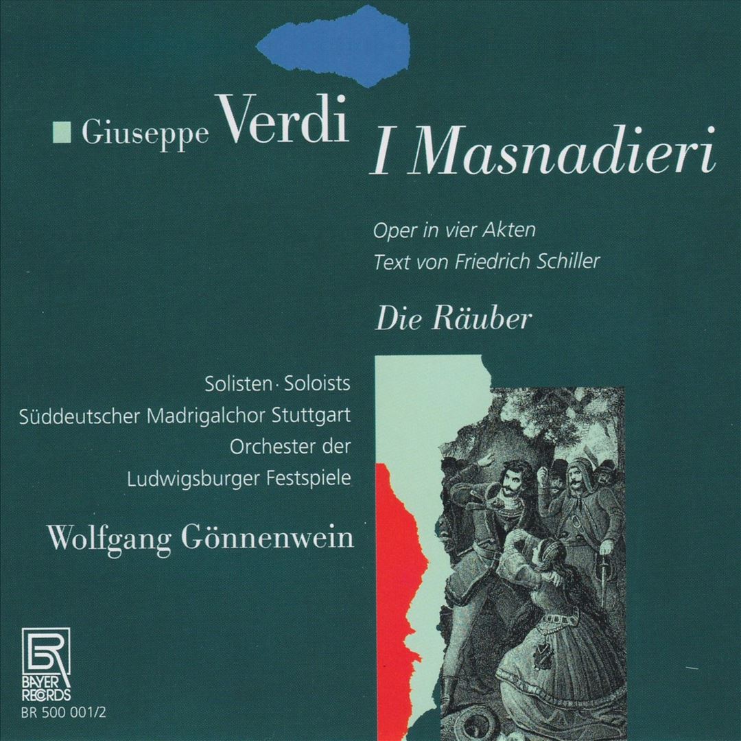 Verdi: I Masnadieri cover art