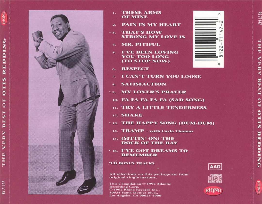 Very Best of Otis Redding, Vol. 1 cover art