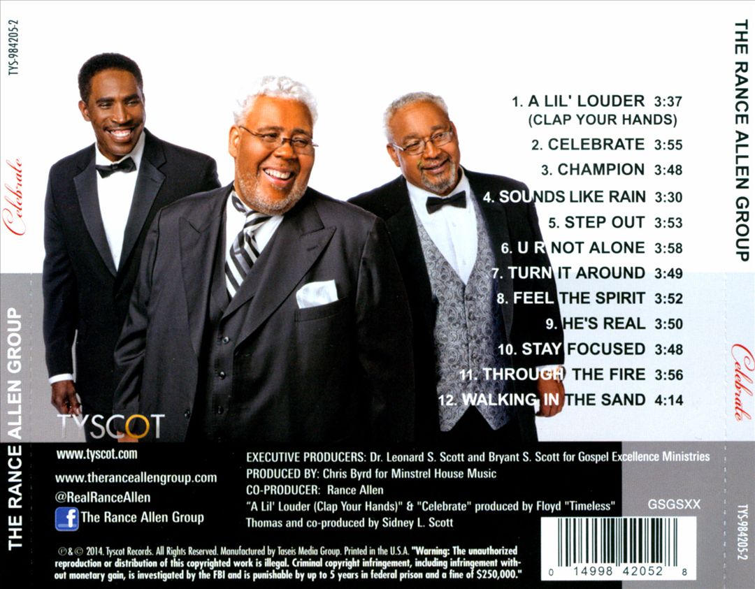 Celebrate cover art