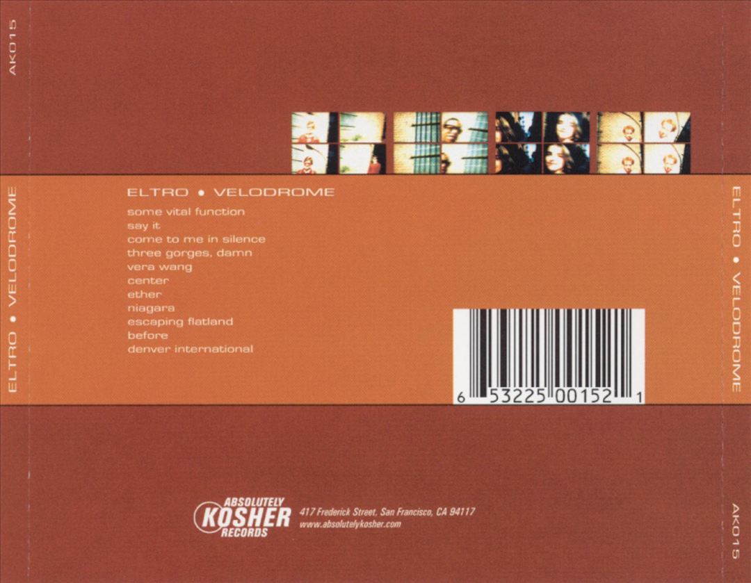 Velodrome cover art