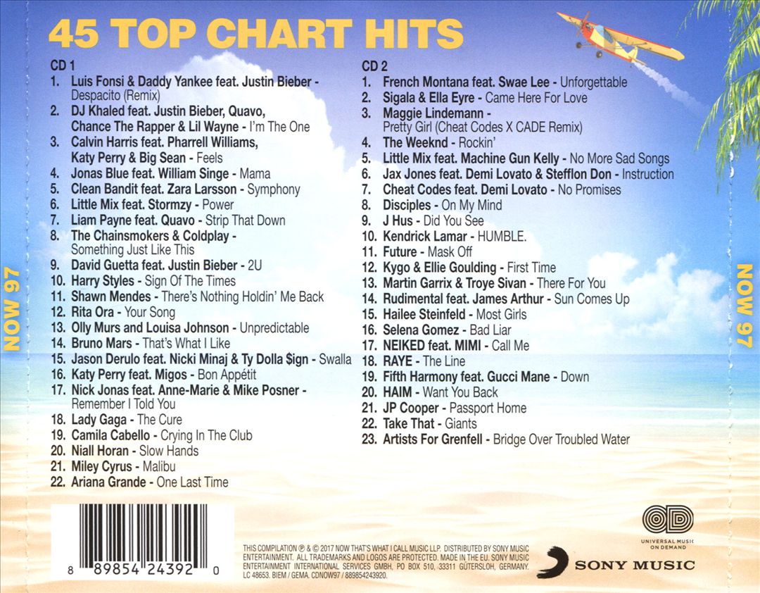 Now That's What I Call Music! 97 cover art