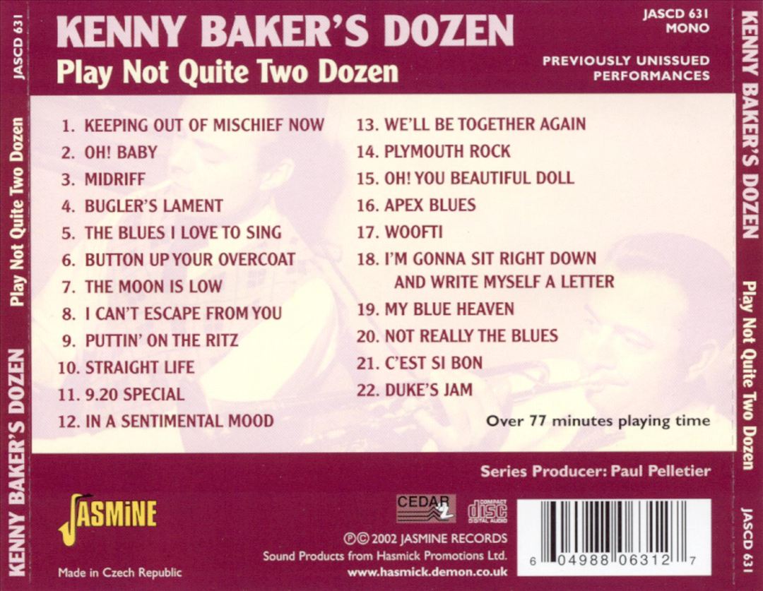 Plays Not Quite Two Dozen cover art