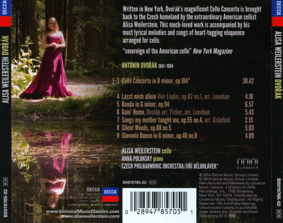 Dvořák cover art