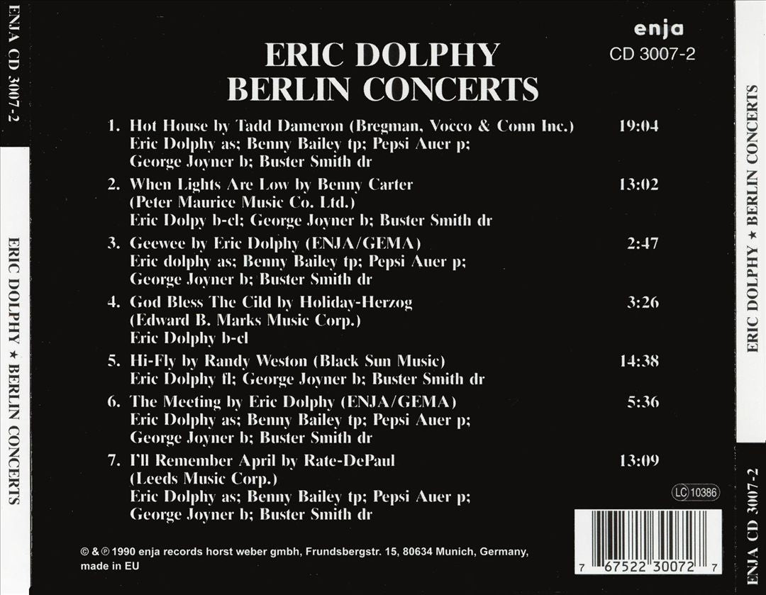 Berlin Concerts cover art
