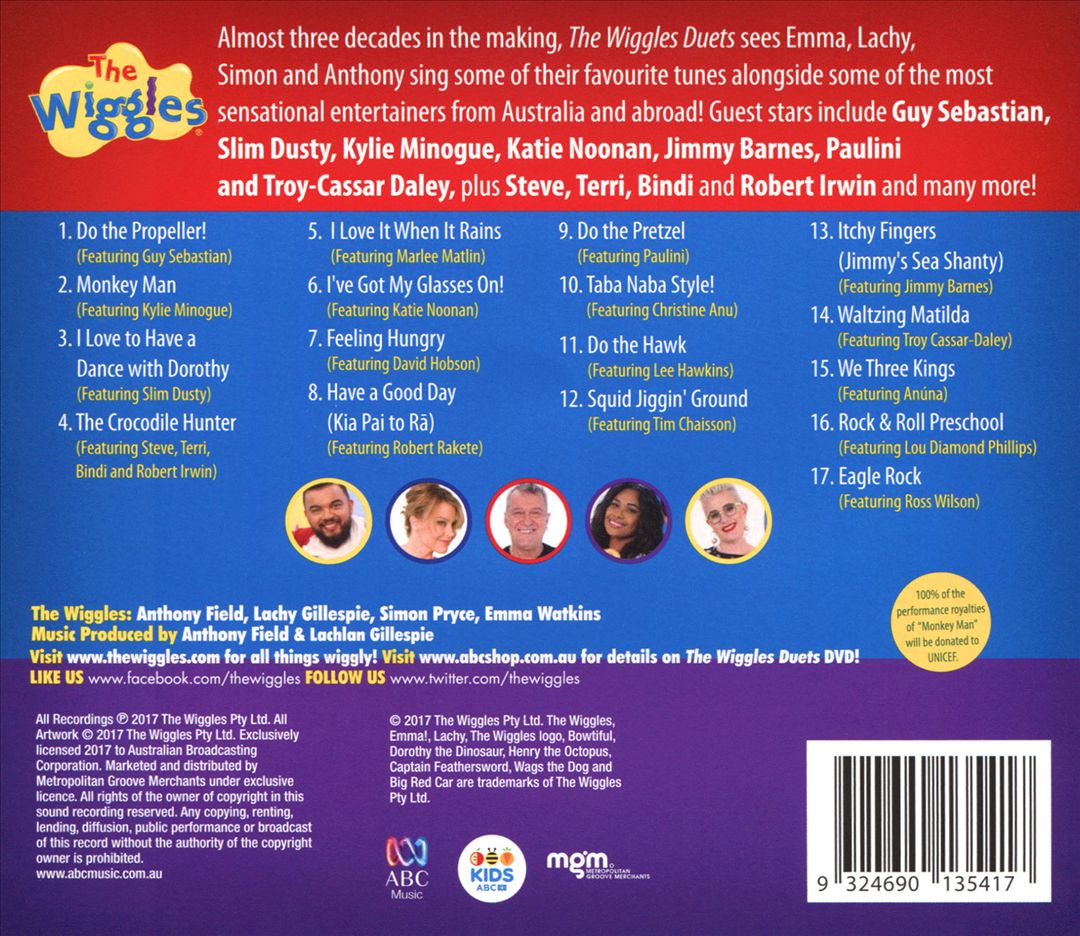 Wiggles Duets cover art