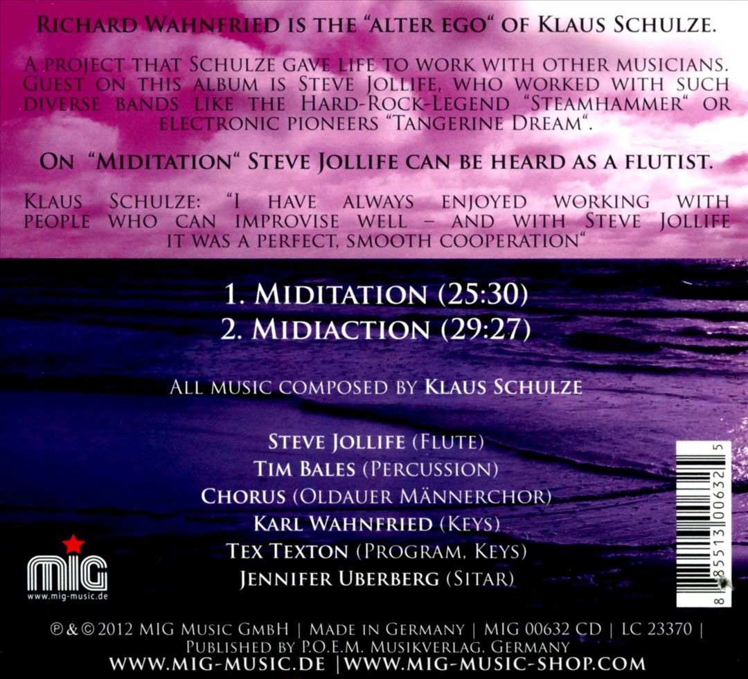 Richard Wahnfried's Miditation cover art