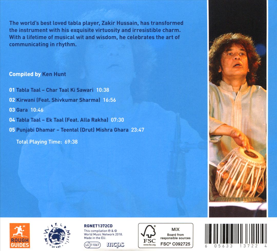 Rough Guide to Zakir Hussain cover art