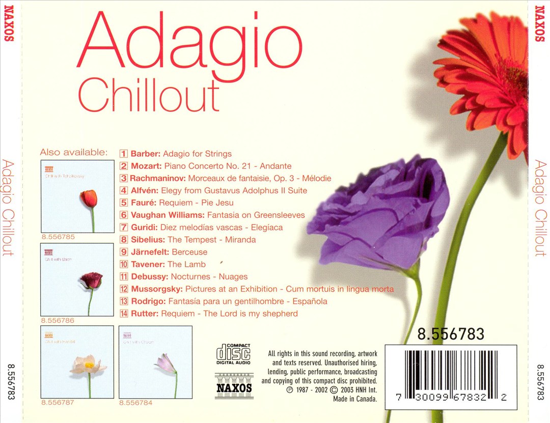 Adagio Chillout cover art