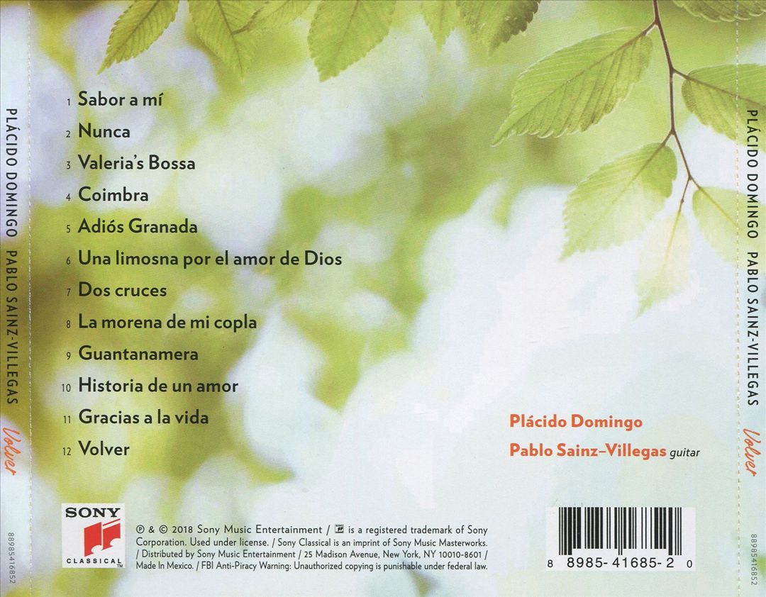 Volver cover art
