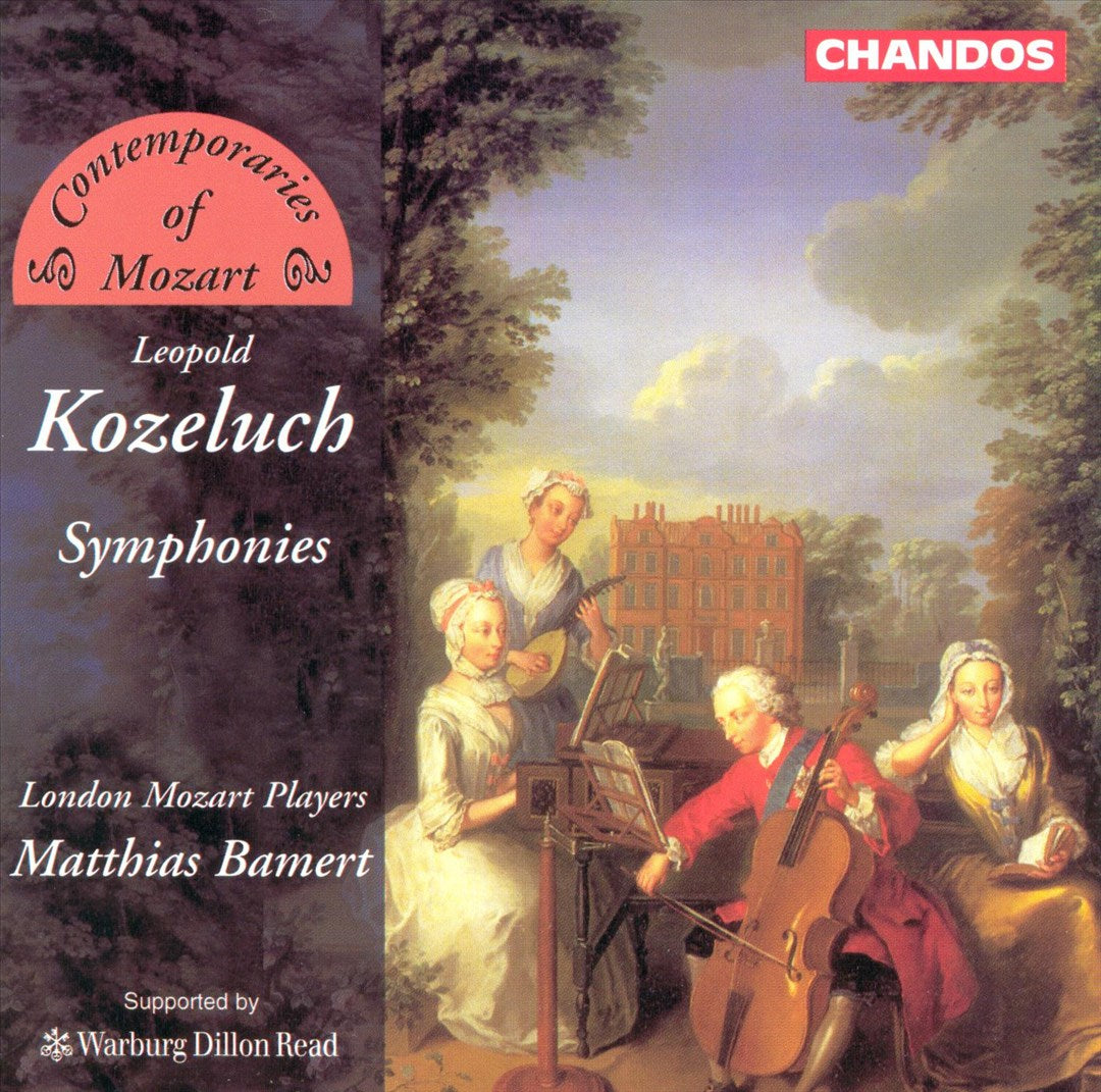 Kozeluch: Symphonies cover art