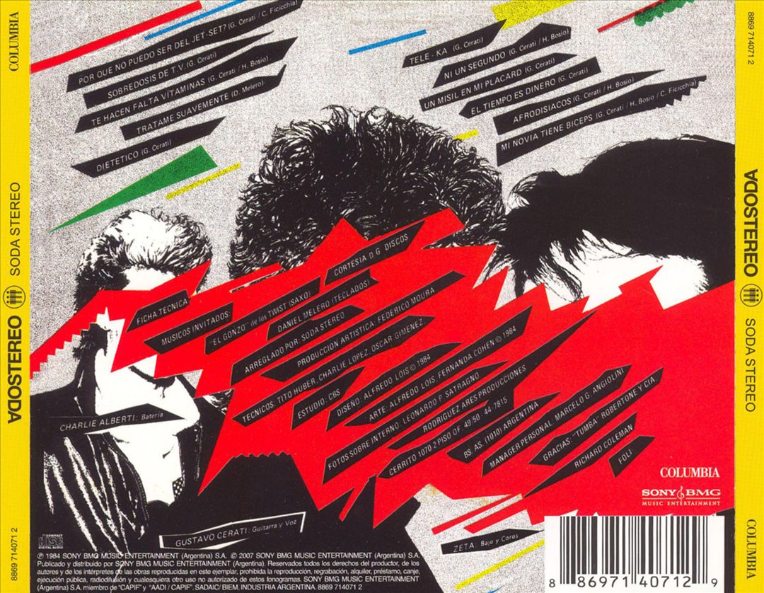 Soda Stereo cover art