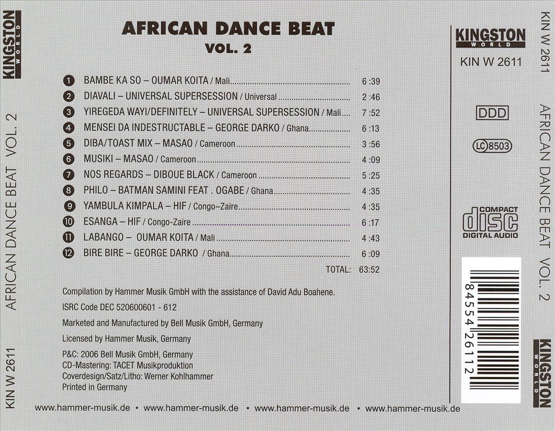 African Dance Beat, Vol. 2 cover art