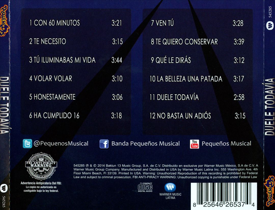 Duele Todavia cover art