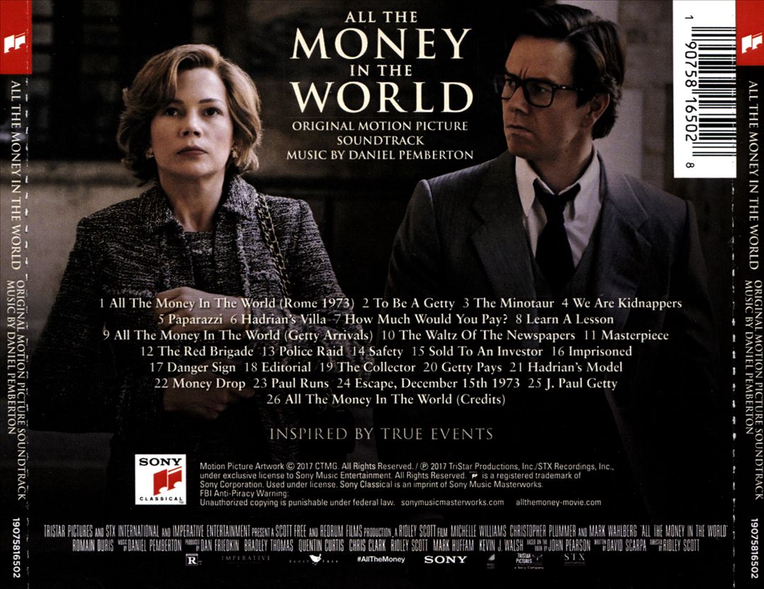 All the Money in the World [Original Motion Picture Soundtrack] cover art