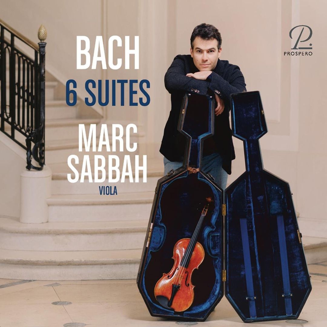 Bach: 6  Suites cover art