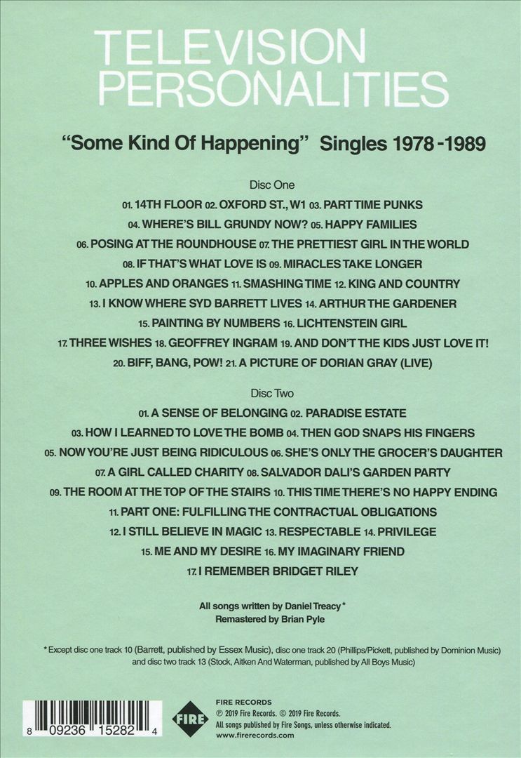 Some Kind of Happening: Singles 1978-1989 cover art
