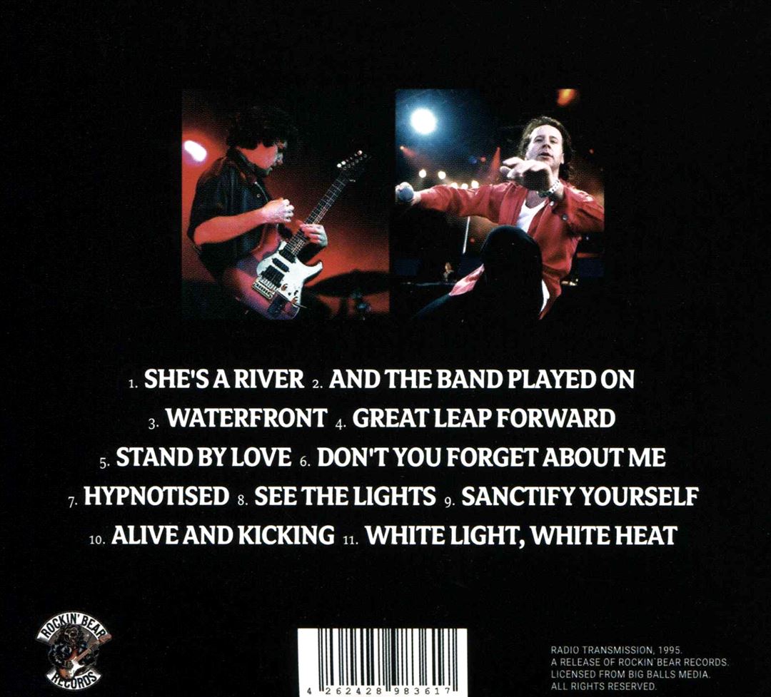 Don't You Forget About Me: Live 1995 cover art