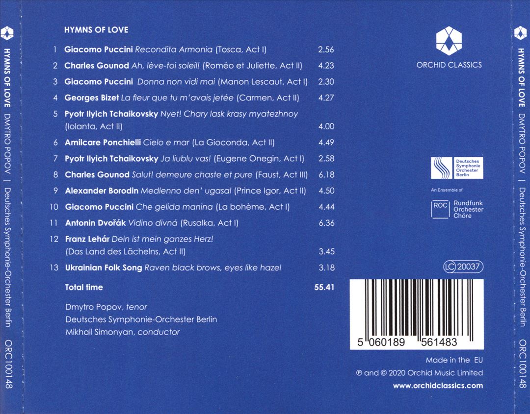 Hymns of Love cover art