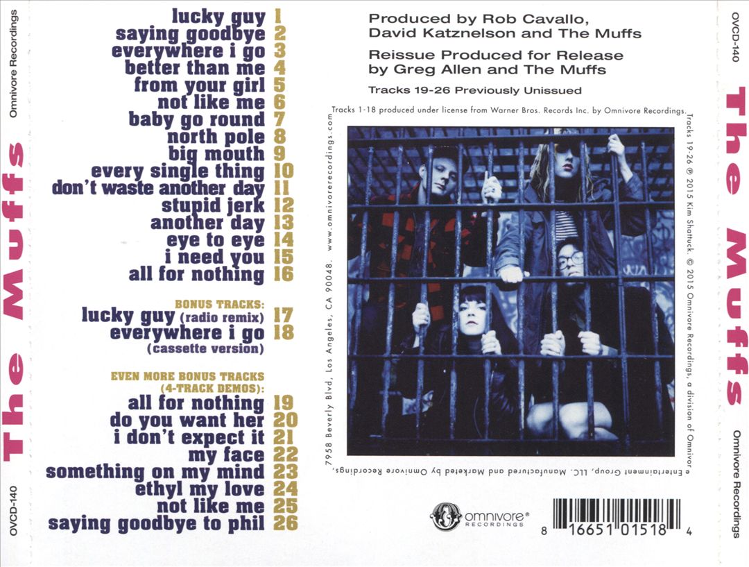 Muffs cover art