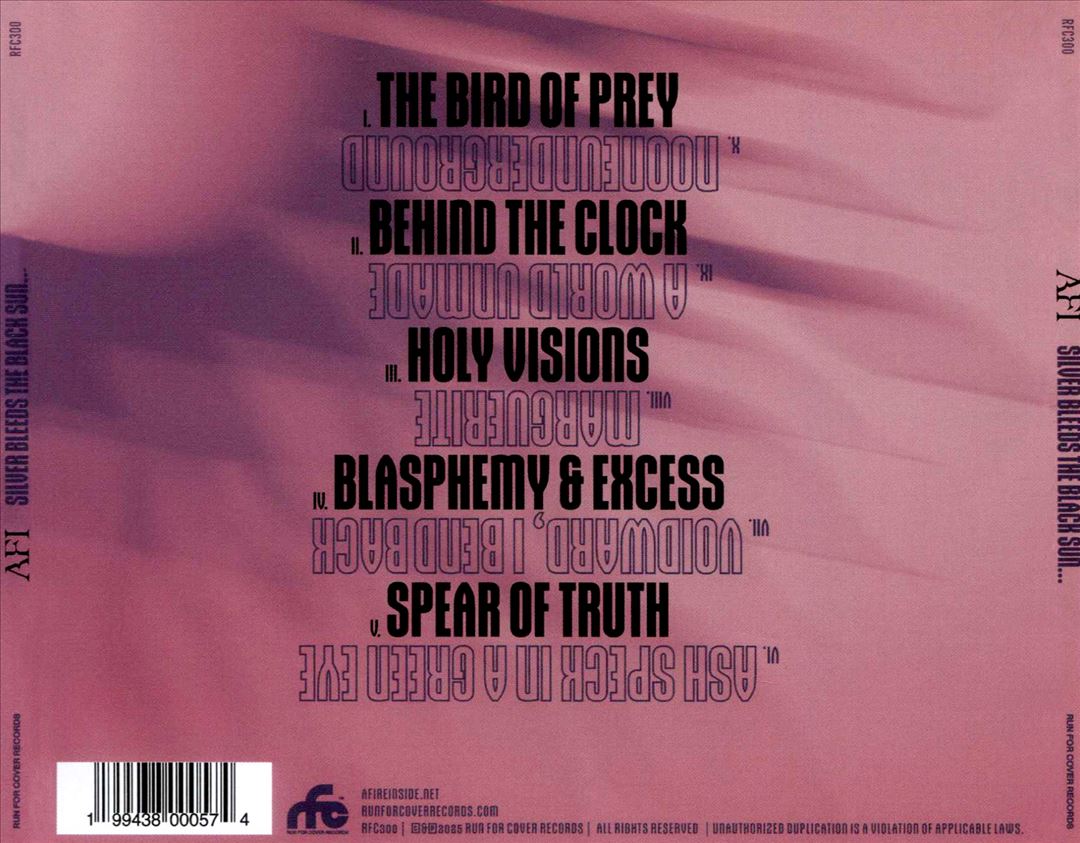 Silver Bleeds the Black Sun...  cover art