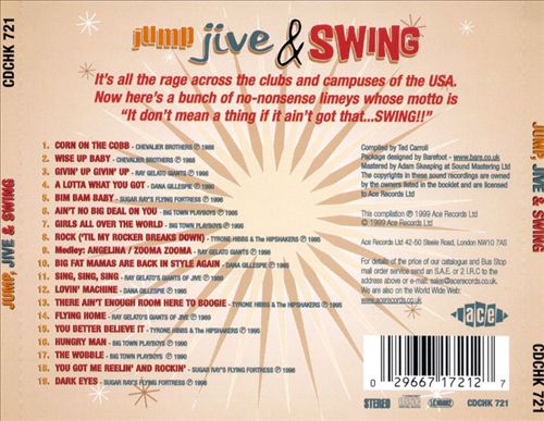 Jump, Jive & Swing [Ace] cover art