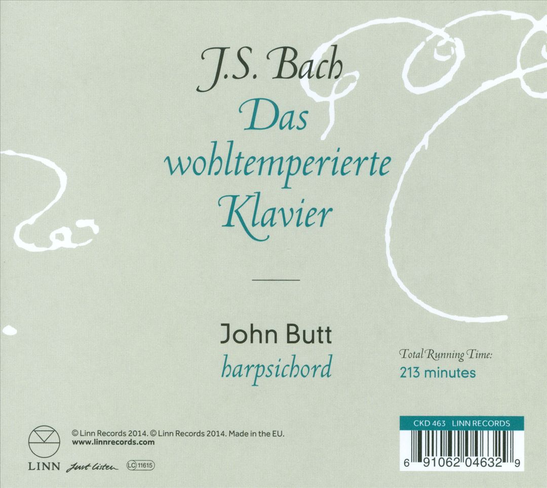 Bach: Das wohltemperierte Klavier cover art