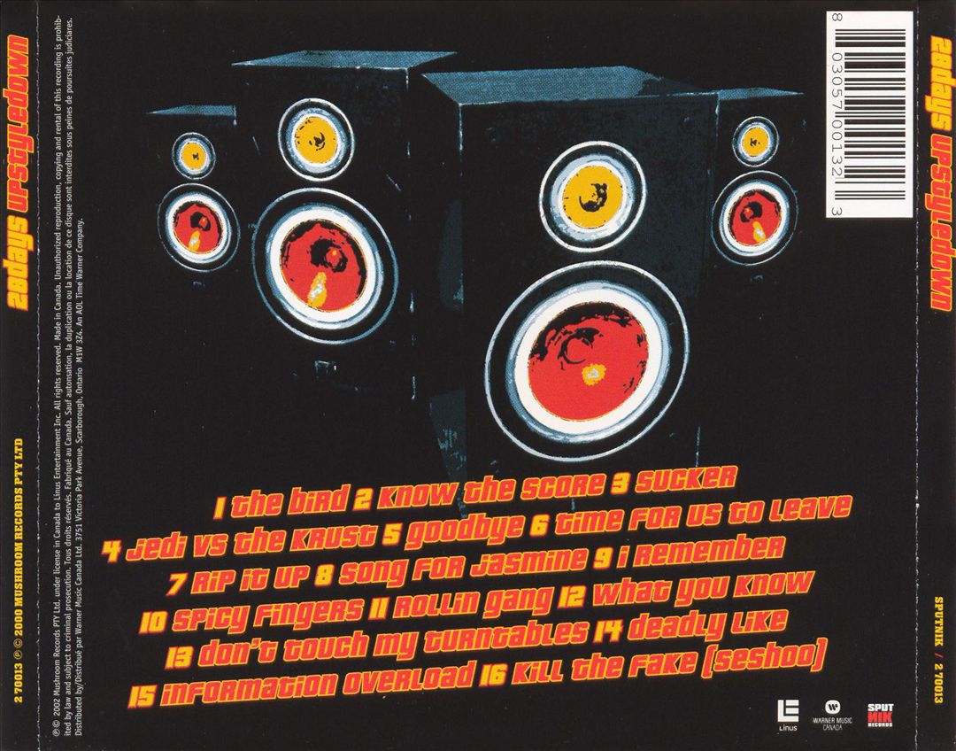 Up Style Down cover art