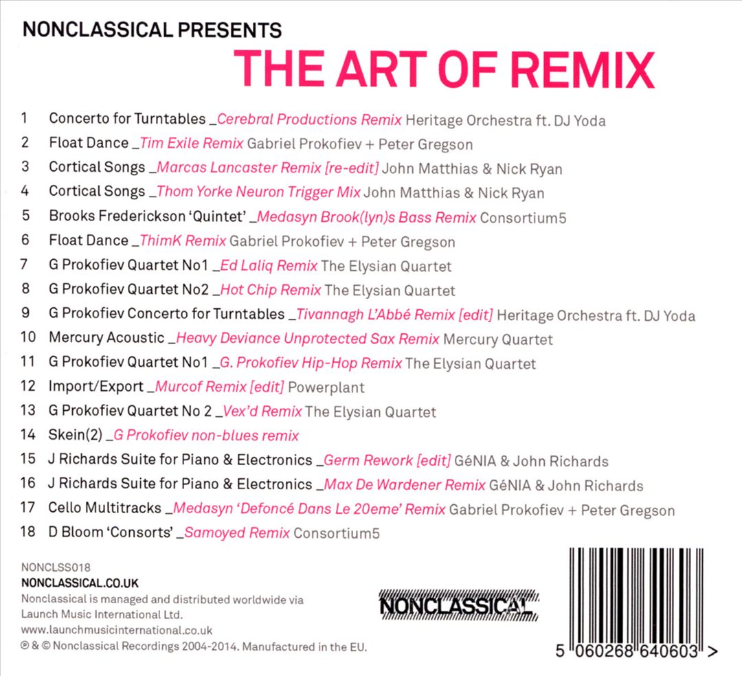Nonclassical Presents: The Art of Remix cover art