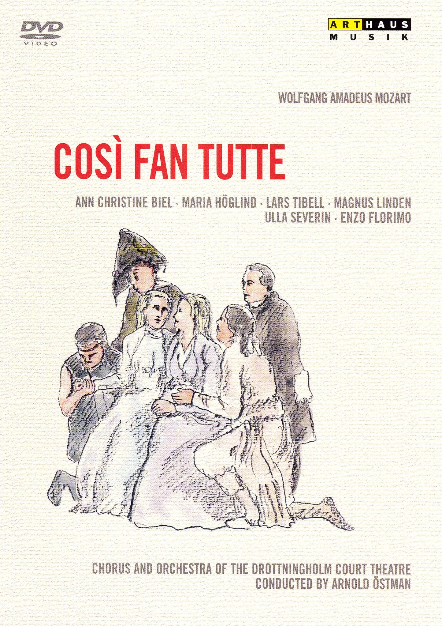 Wolfgang Amadeus Mozart - Cosi' Fan Tutte cover art