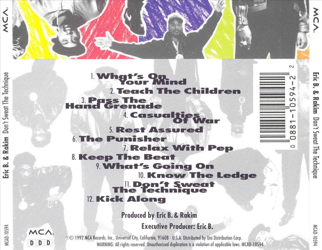 Don't Sweat the Technique cover art