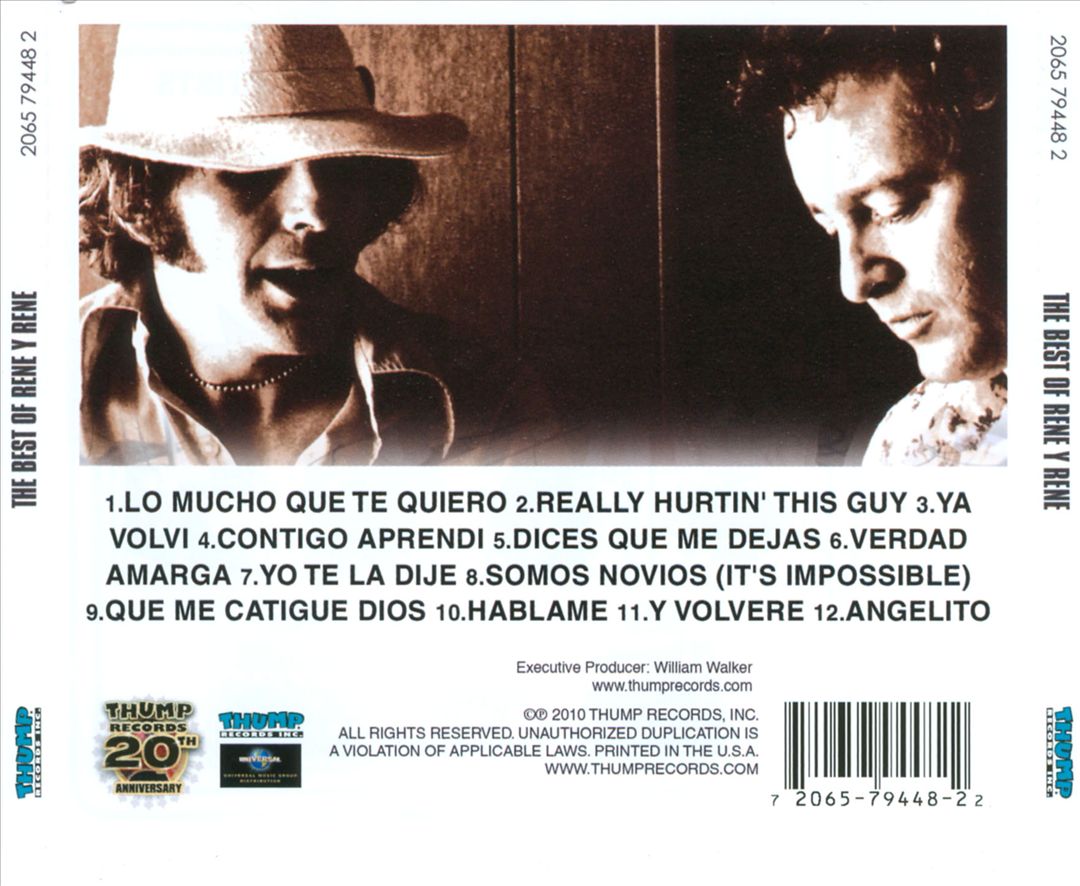 Best of Rene y Rene cover art