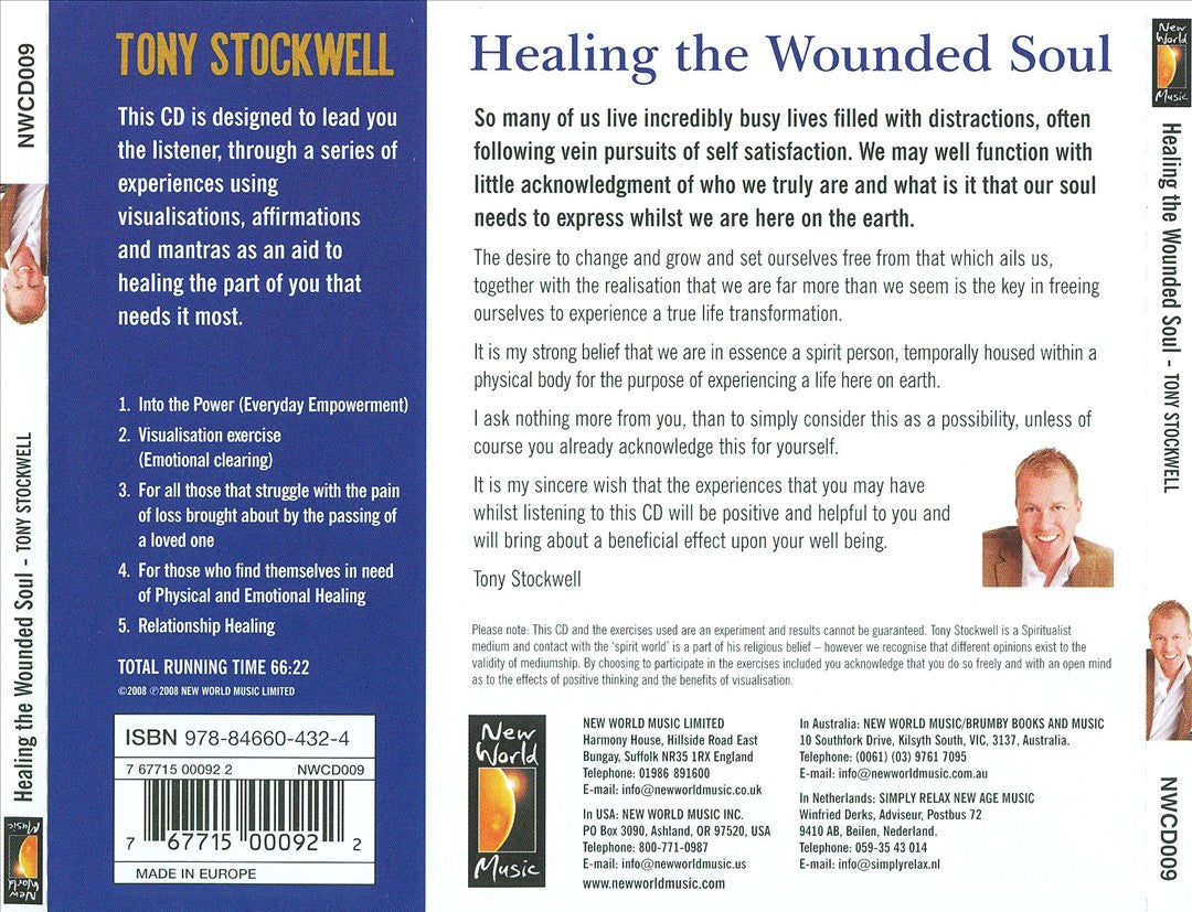 Healing the Wounded Soul cover art
