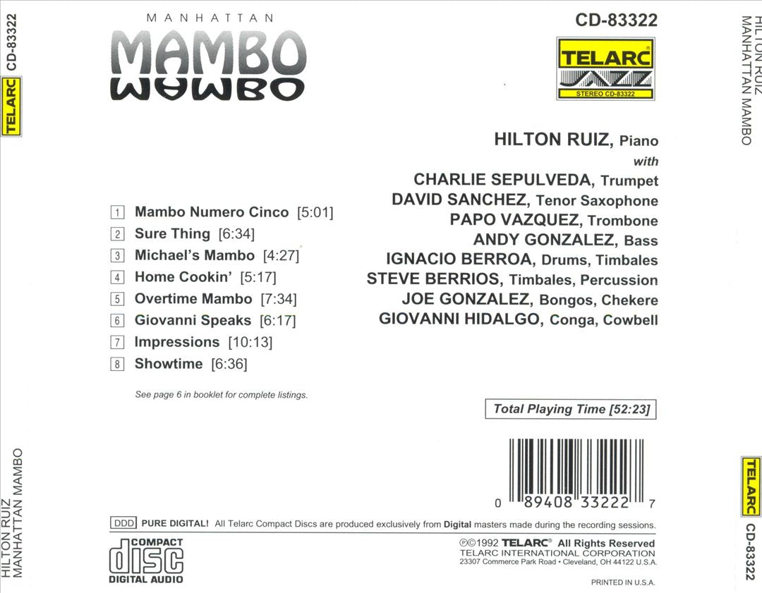 Manhattan Mambo cover art