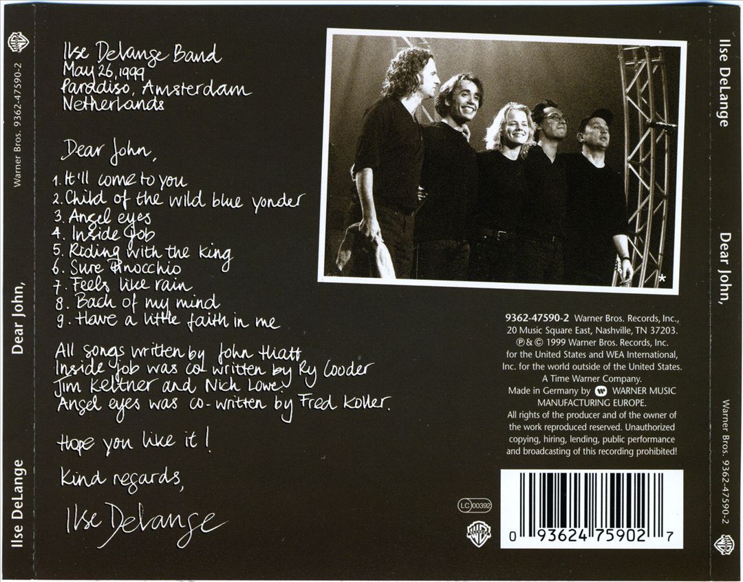 Dear John, cover art