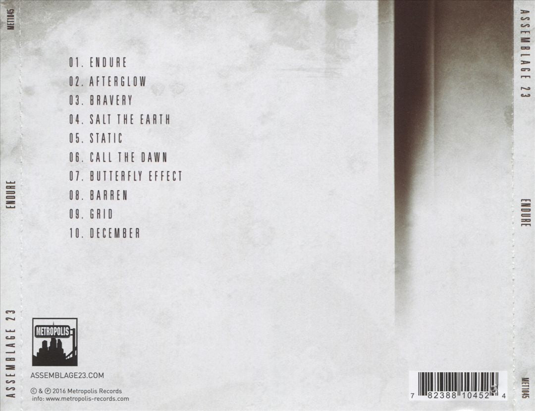 Endure cover art