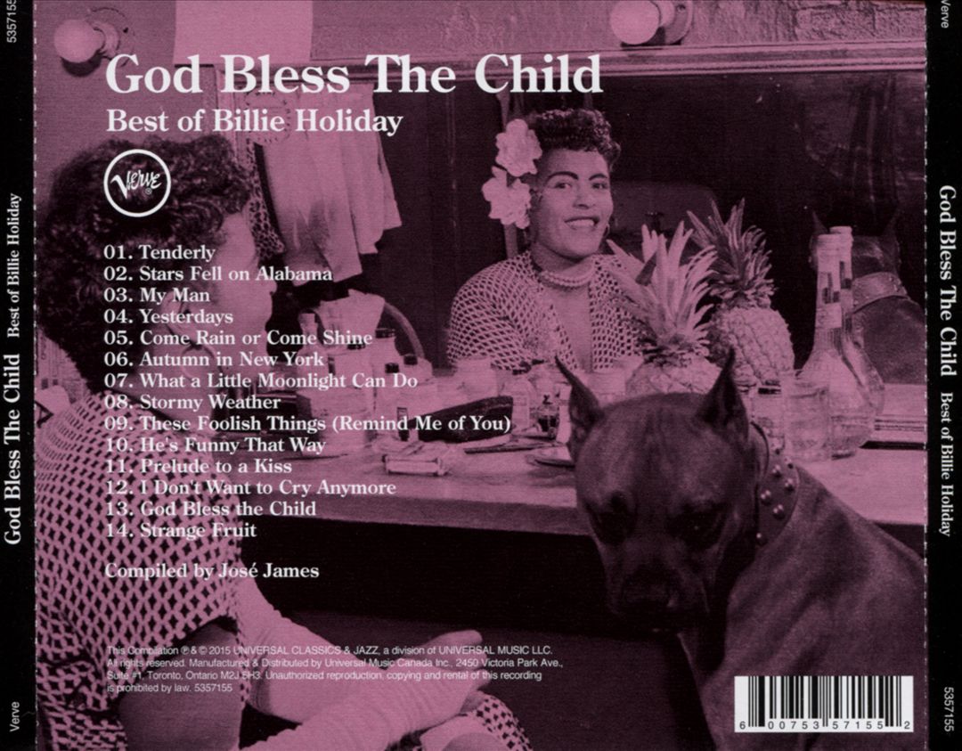 God Bless the Child: Best of Billie Holiday cover art