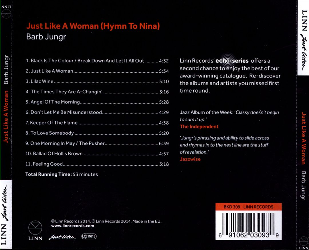 Just Like a Woman (Hymn to Nina) cover art