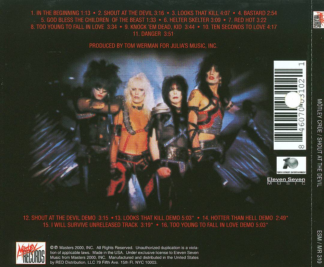 Shout at the Devil [Crücial Crüe Edition] cover art