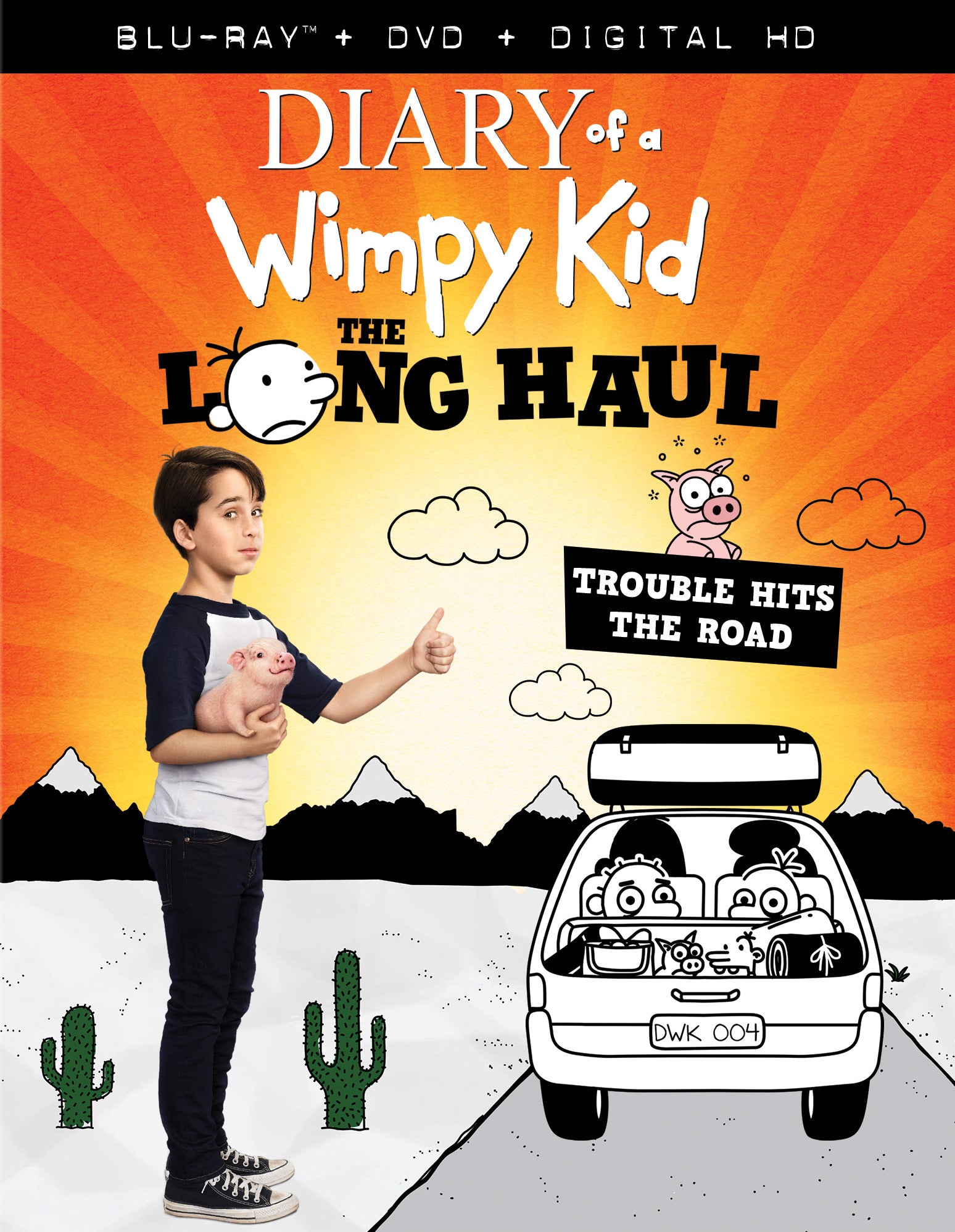 Diary of a Wimpy Kid: The Long Haul [Blu-ray] cover art