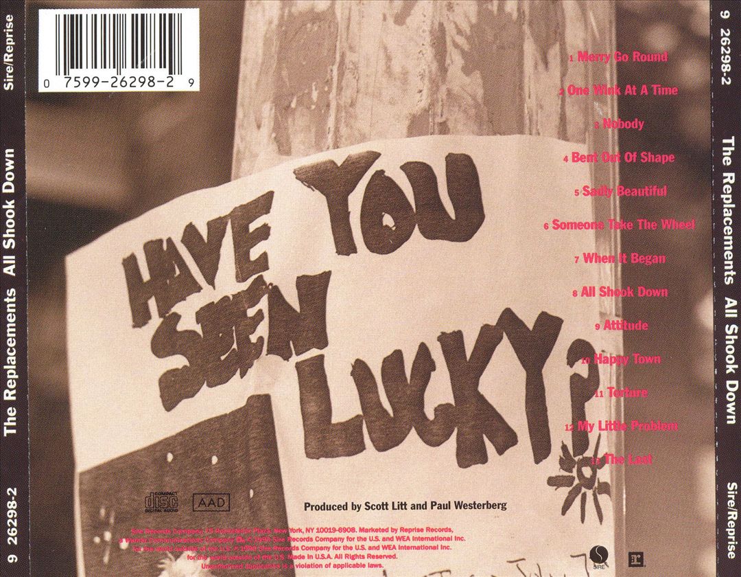 All Shook Down cover art