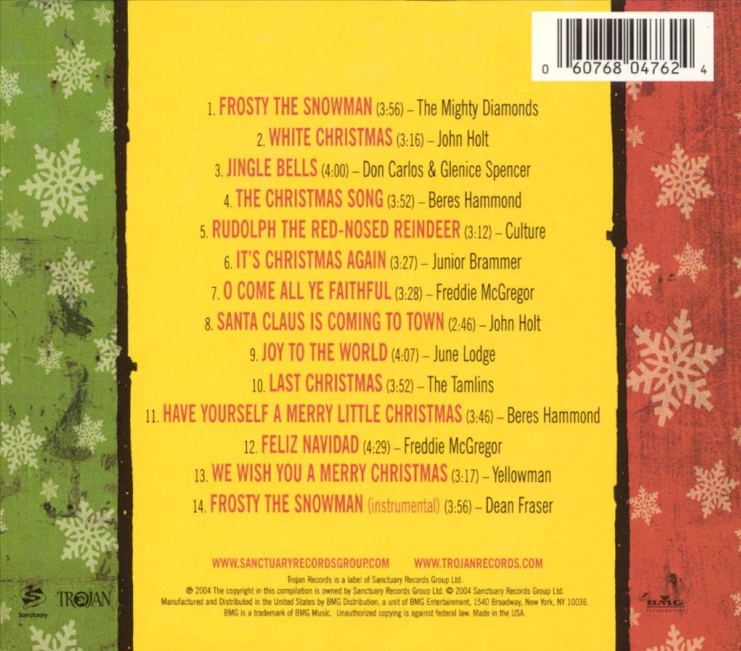 Reggae Pulse, Vol. 4: Christmas Songs cover art