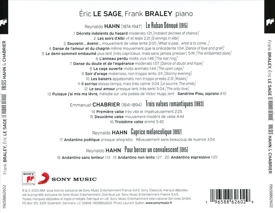Le Ruban Dénoué, Valses cover art
