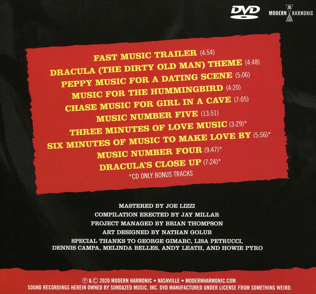Dracula: The Dirty Old Man [Original Motion Picture Soundtrack] cover art