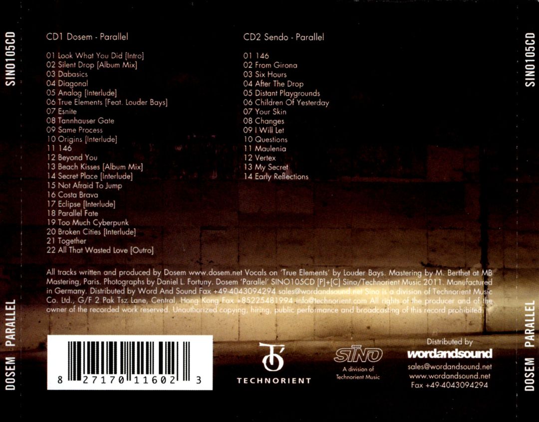 Parallel cover art
