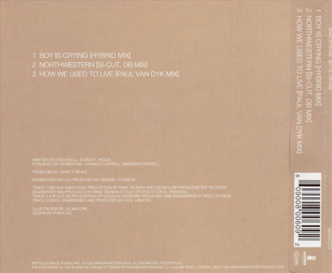 Boy Is Crying cover art