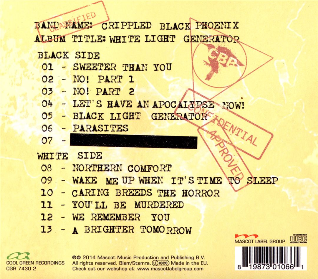 White Light Generator cover art