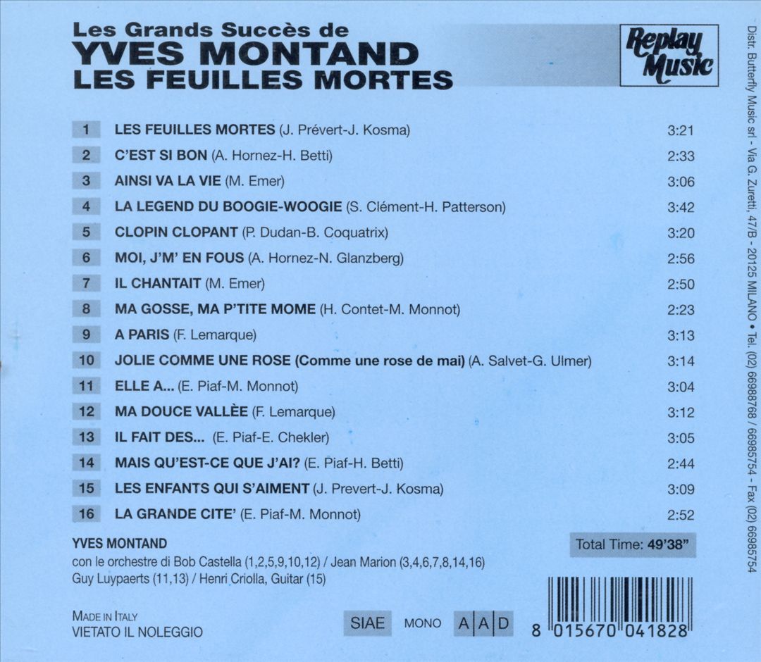 Feuilles Mortes [Replay] cover art