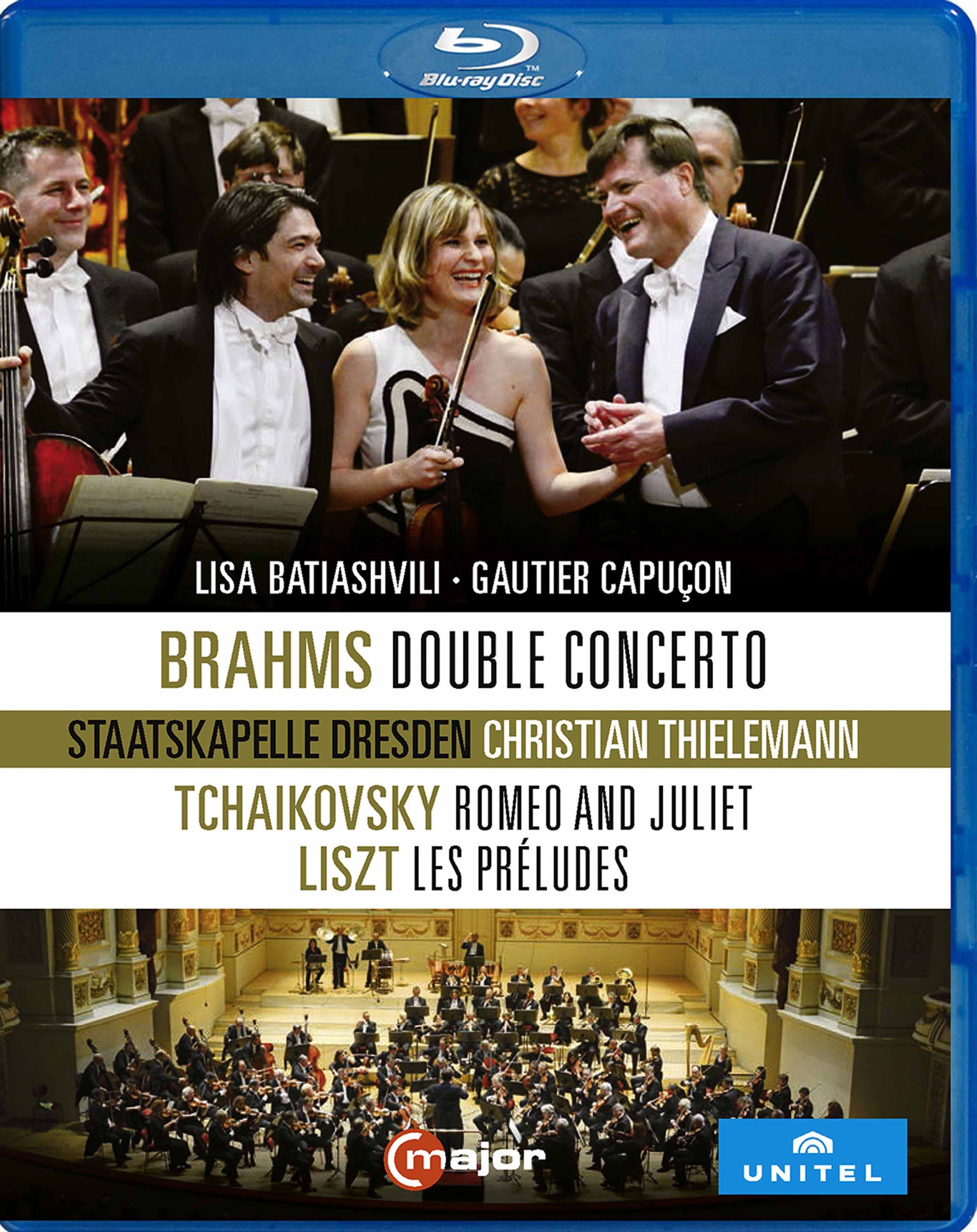 Brahms: Double Concerto; Tchaikovsky: Romeo and Juliet; Liszt: Les Préludes [Video] cover art