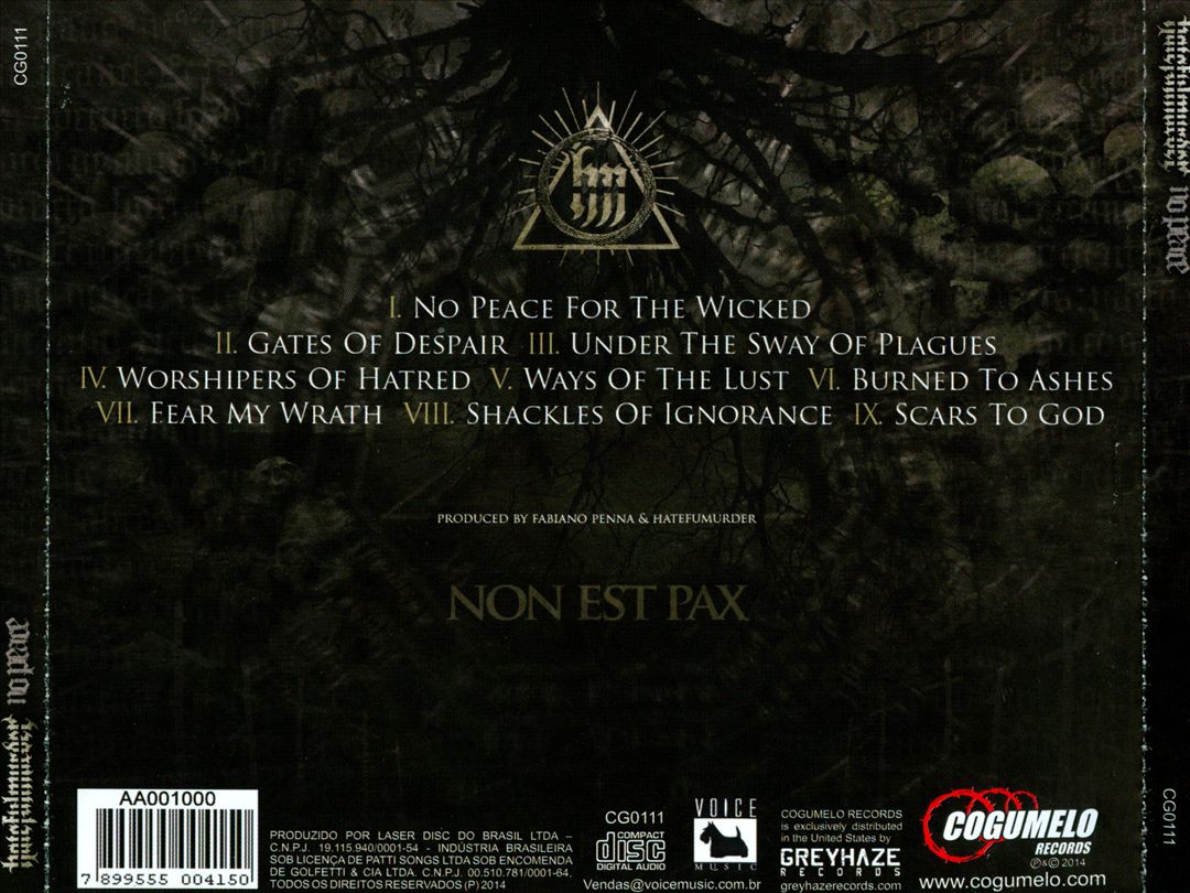 No Peace cover art