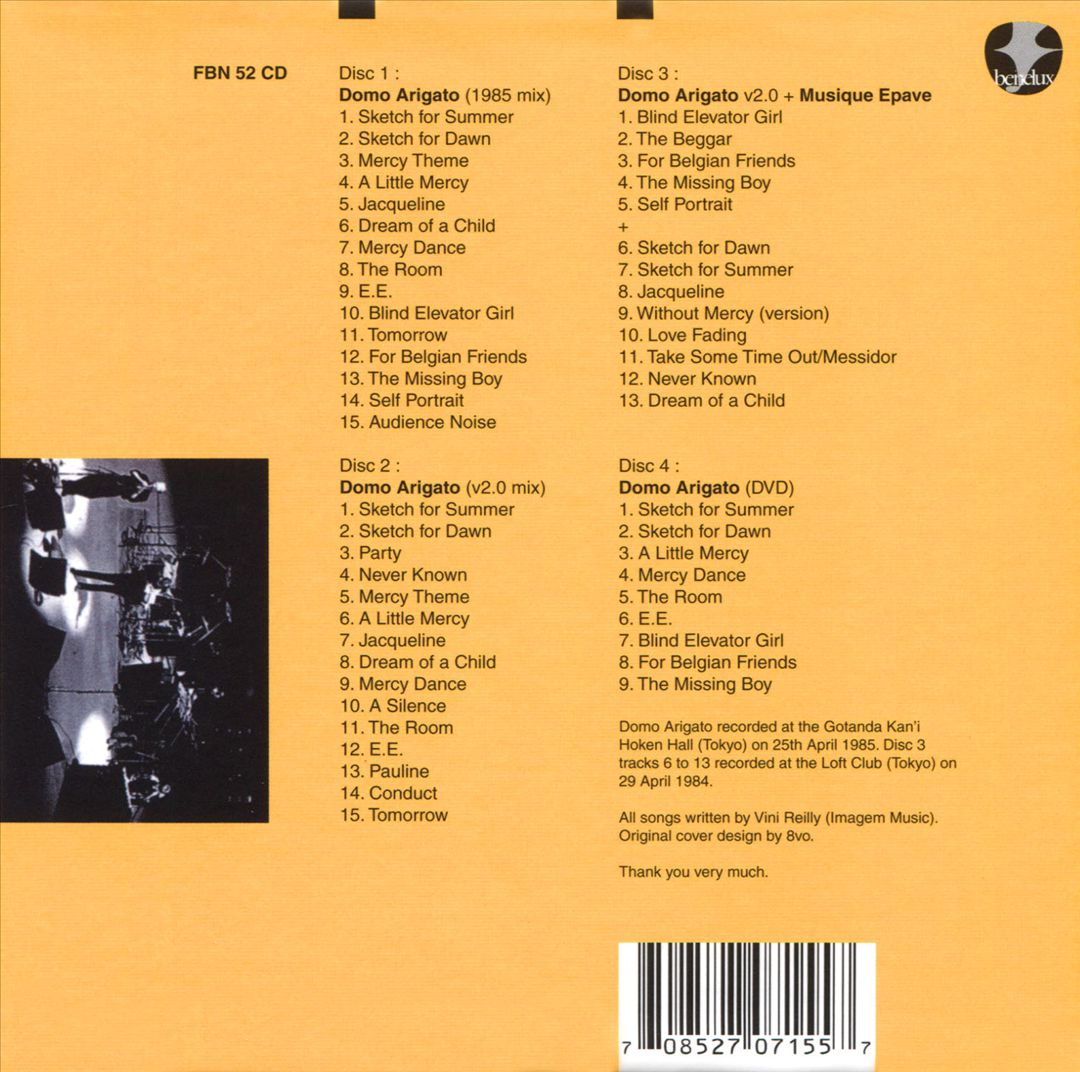 Domo Arigato [CD/DVD] cover art